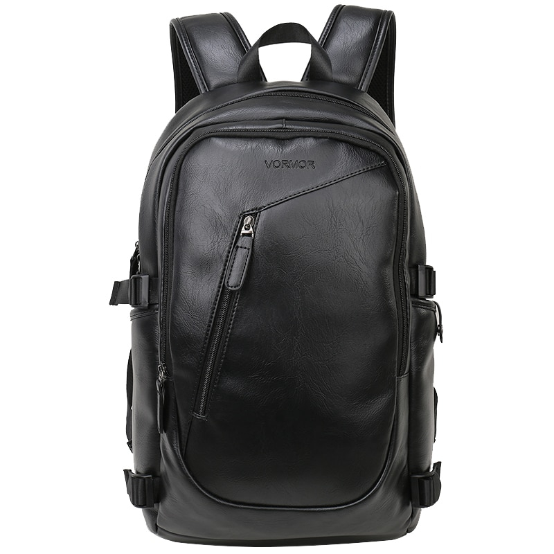 Leather Waterproof Daypack Travel Backpack