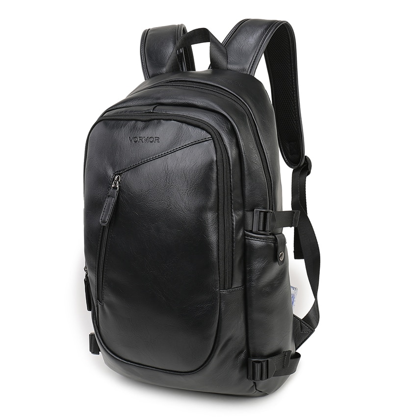 Leather Waterproof Daypack Travel Backpack