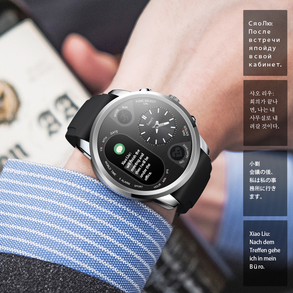 Smartwatch For Men Dual Display