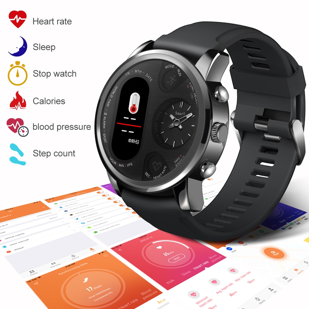 Smartwatch For Men Dual Display