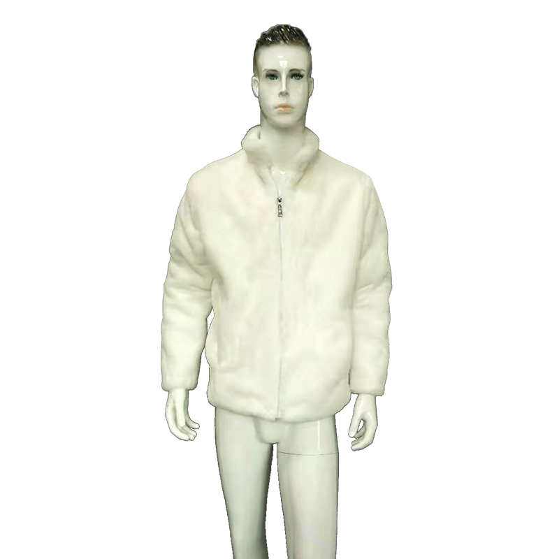 LED Jacket Faux Fur Jacket For Men