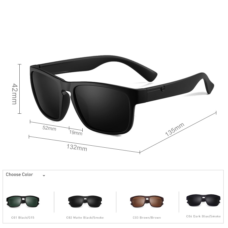 Polarized Sunglasses For Men Portable Eyewear