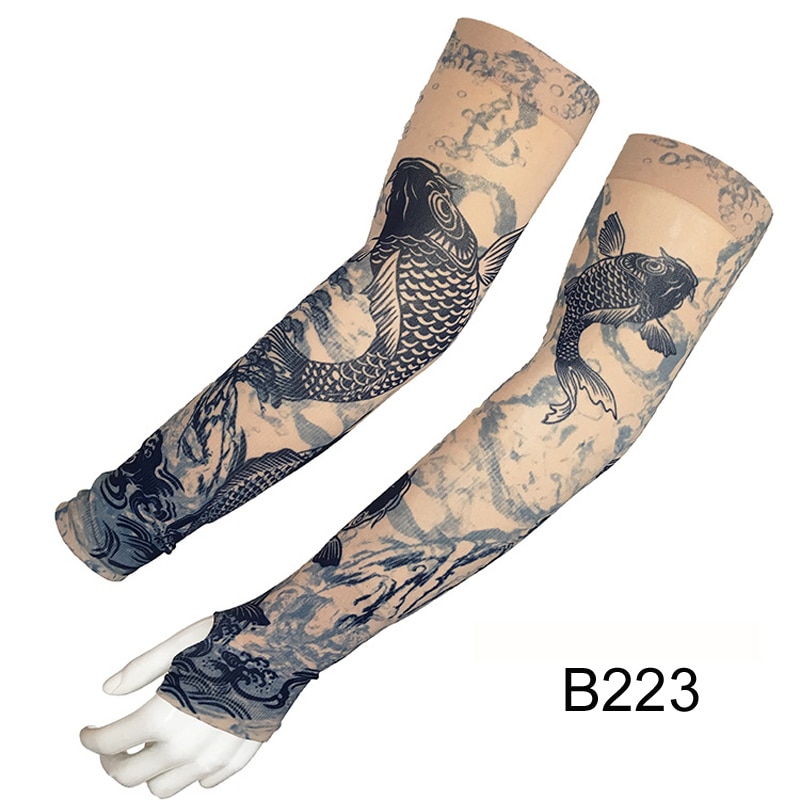 Fake Tattoo Sleeves 2PC Set