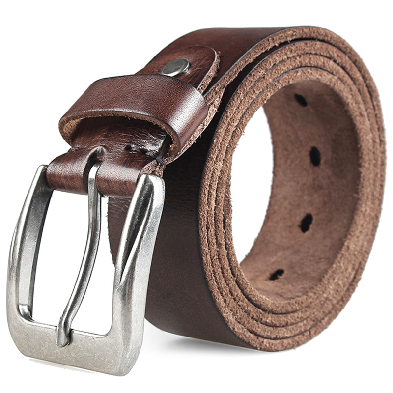 Leather Belts For Men Vintage Design