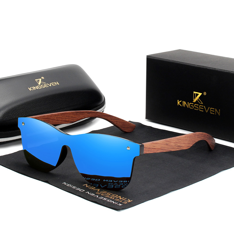 Sunglasses Men Polarized Wooden Fashion