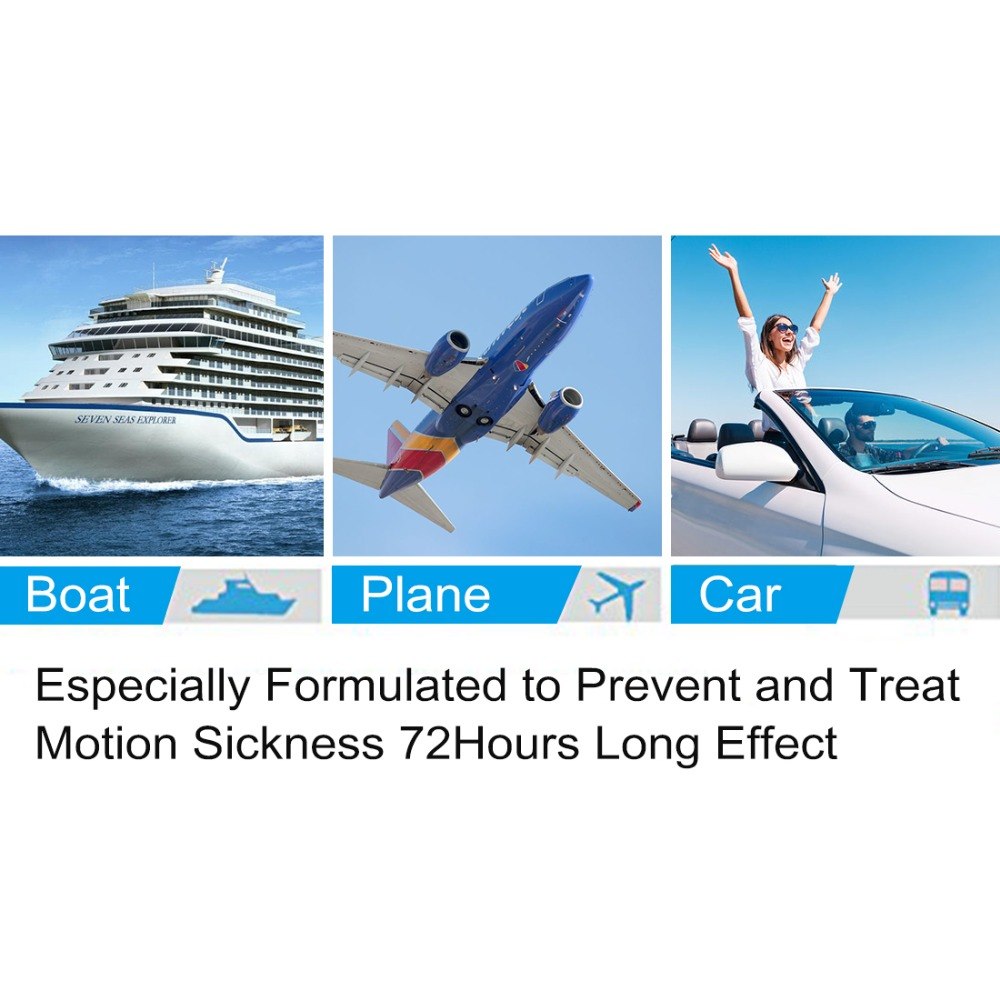 Motion Sickness Patch Topicals (10 pieces)