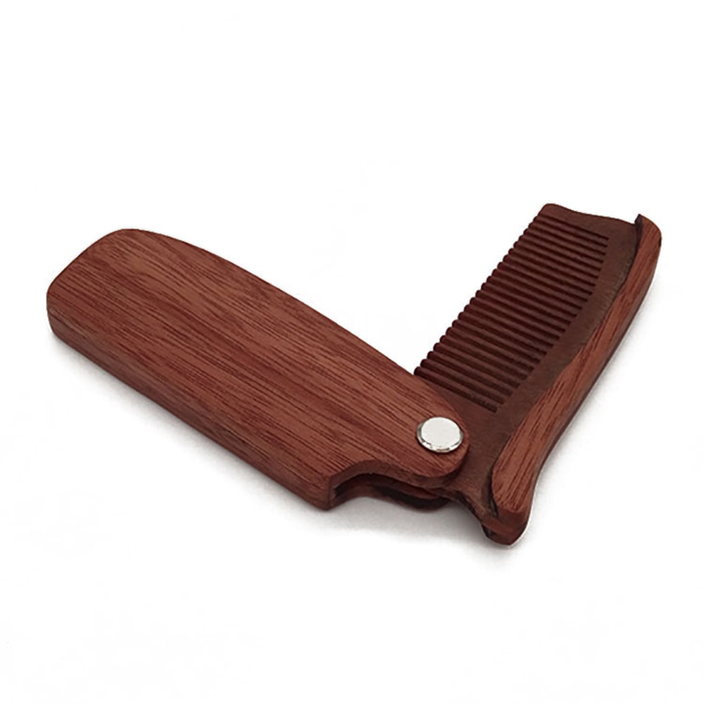 Beard Comb Wooden Hair Styling Brush