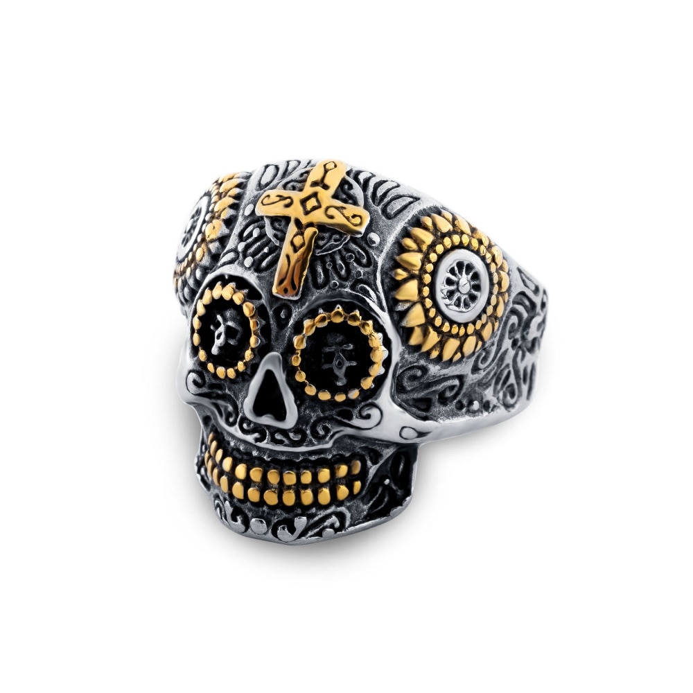 Skull Ring Dia De Los Muertos