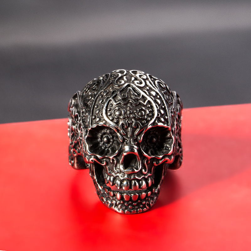 Skull Ring Dia De Los Muertos