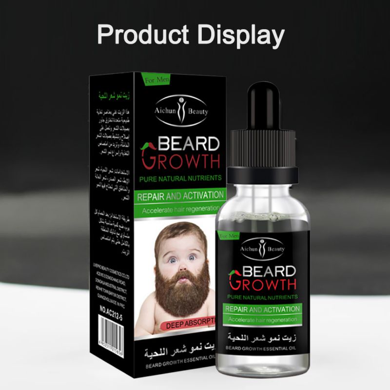 Beard Oil Natural Bread Grower