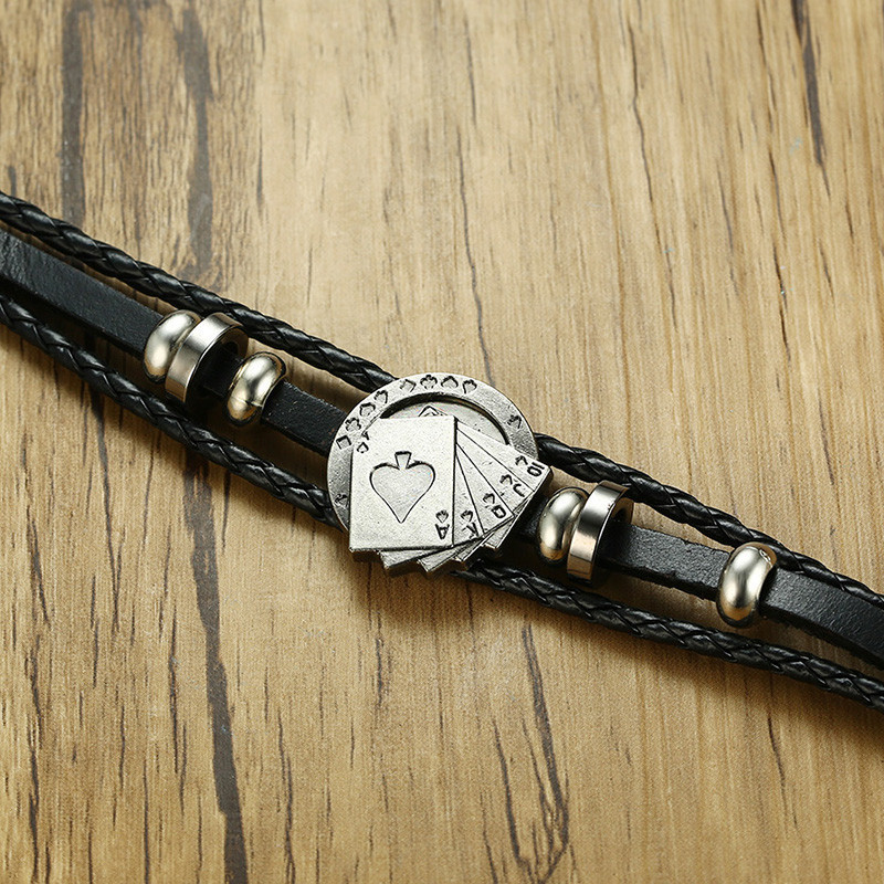 The Lucky Man’s Leather Bracelets