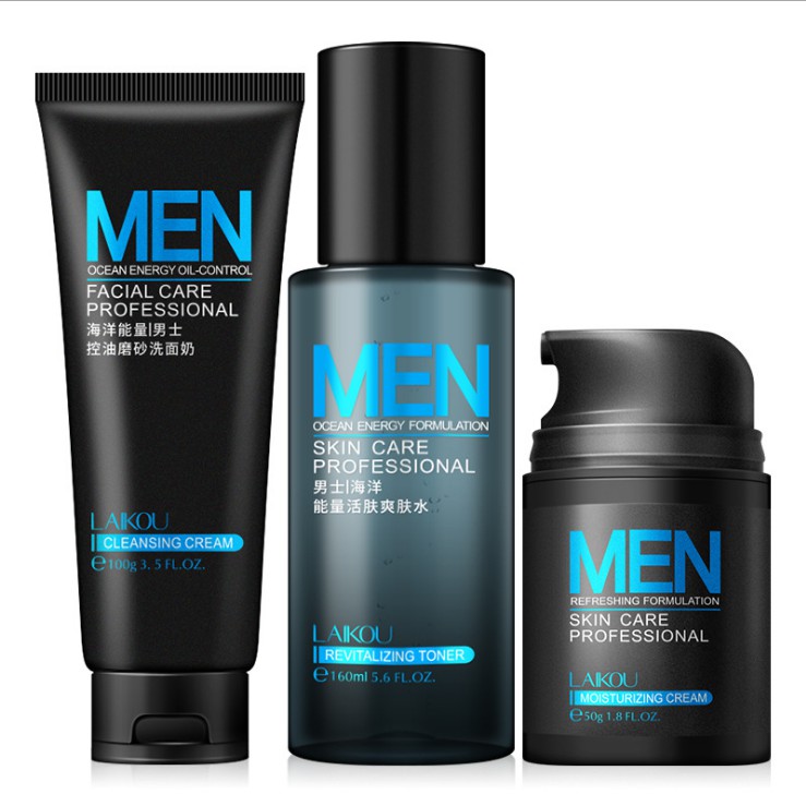 Energizing Skin Care Set for Men