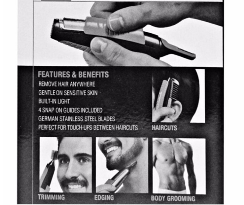 Multi Functional Switchblade Grooming Tool