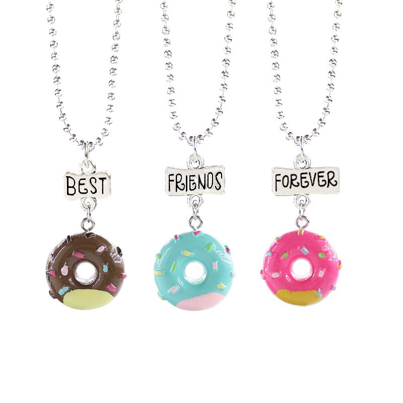 Cute BFF Necklaces Jewelry Set