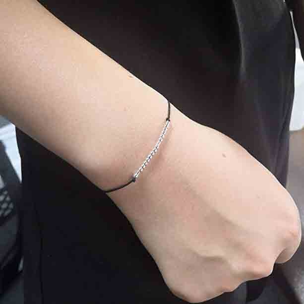 Morse Code Bracelet Fashion Accessory