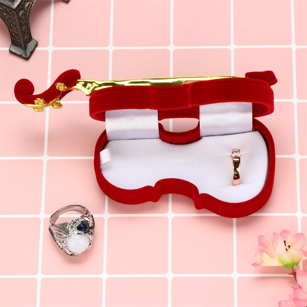 Jewelry Gift Box Guitar Shape