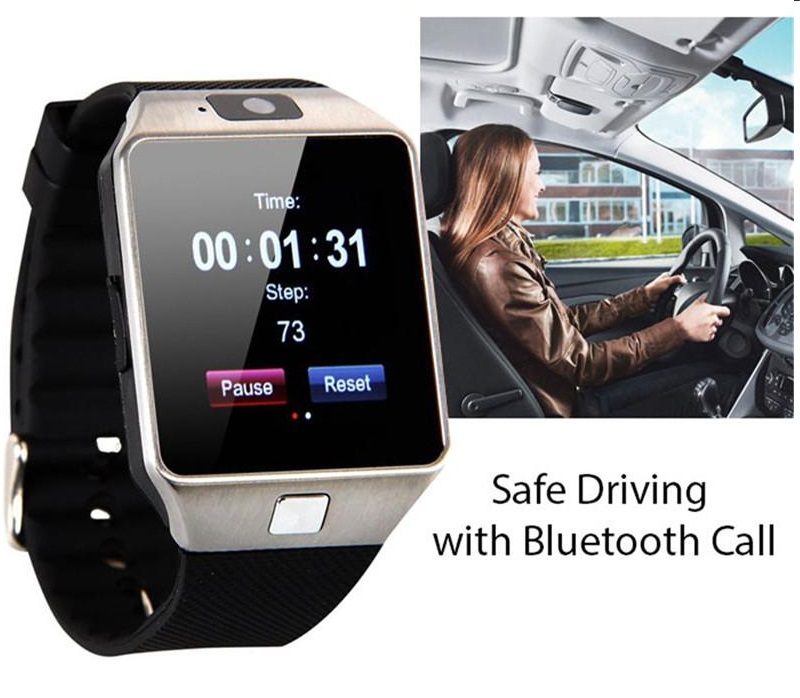 Bluetooth Smart Watch With Camera