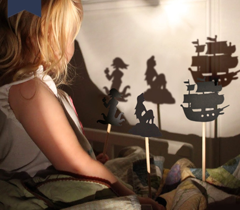 Paper Kids Shadow Puppets (12pcs)