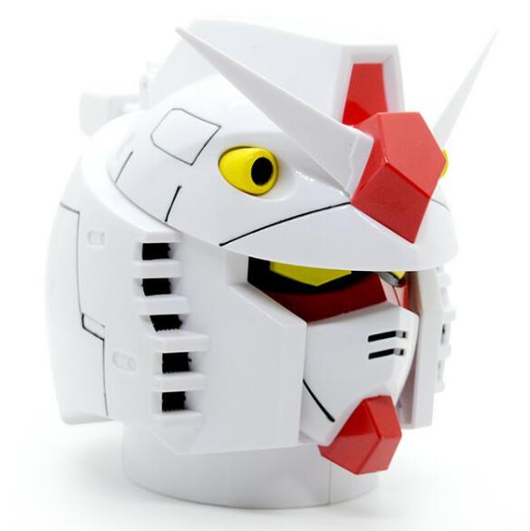 Plastic Head Gundam Mug with Stainless Steel Cup