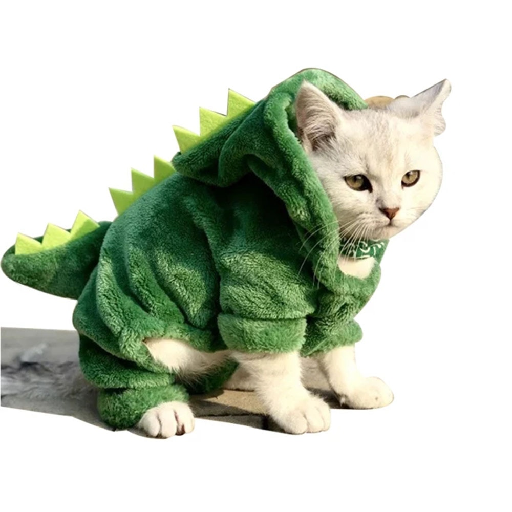 Cat Dinosaur Costume Pet Clothing