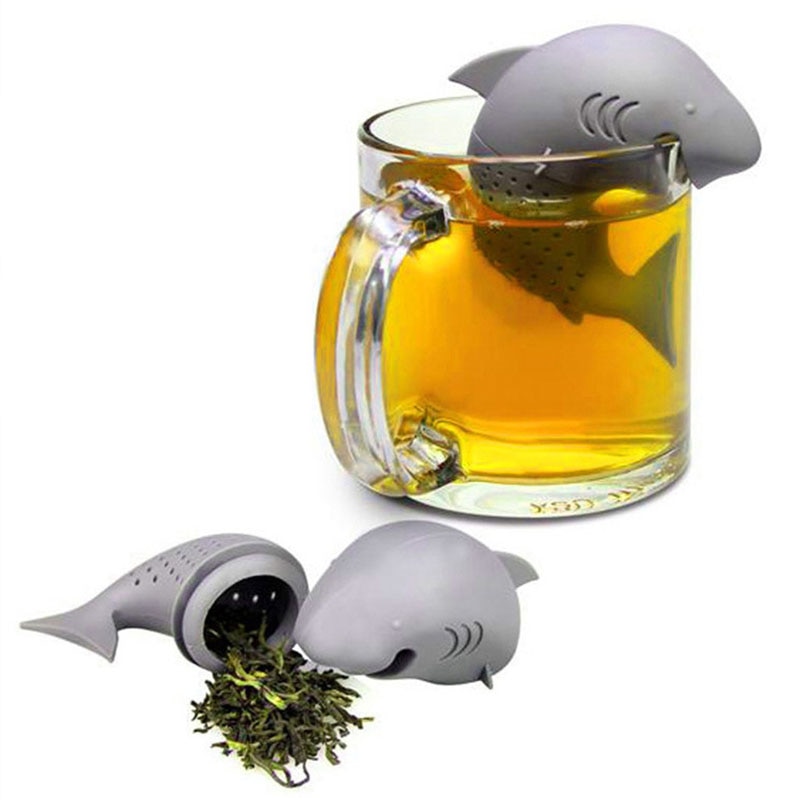 Shark Tea Infuser Silicone Strainer