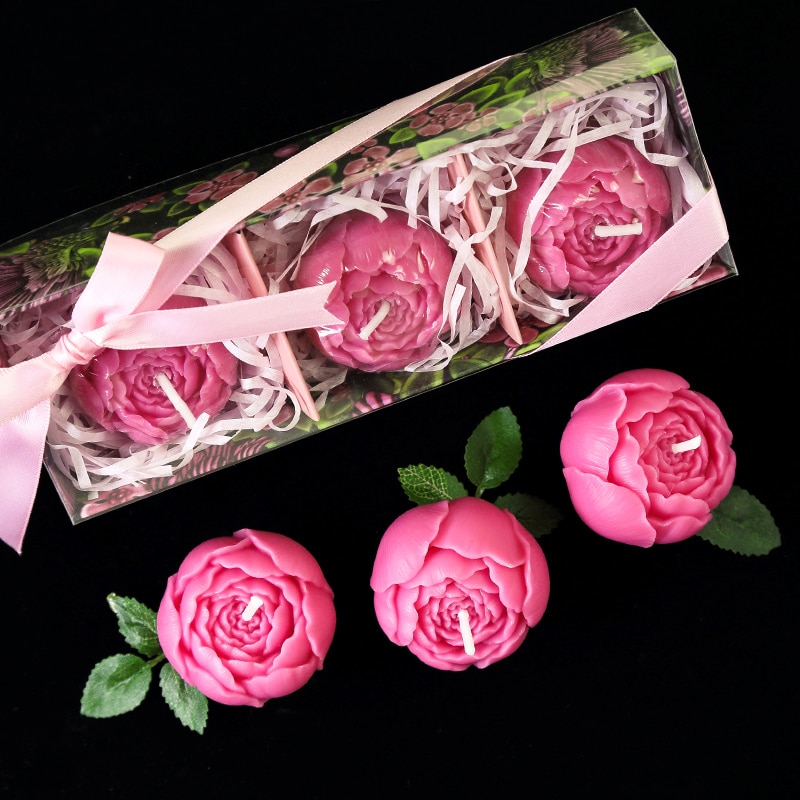 Rose Candles Creative Home Decoration