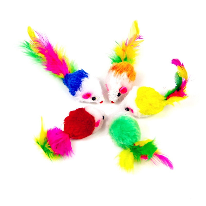 Mice Toys Interactive Cat Toys (10pcs)