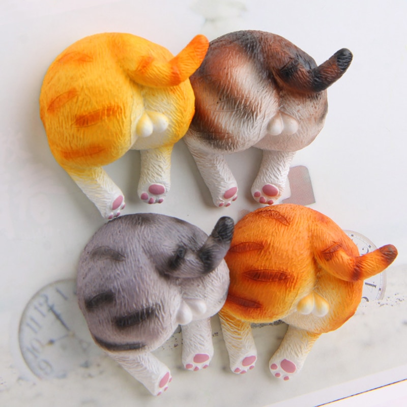 Cat Butt Magnet Fridge Decor