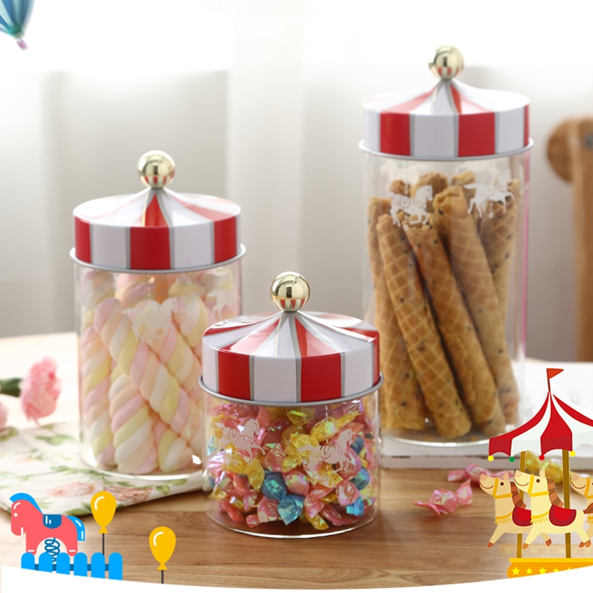 Sweets Jar Carousel Design Container