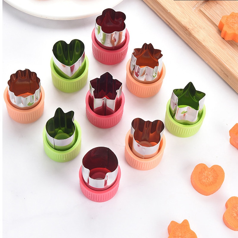 Vegetable Shape Cutters Set (3 Pcs)