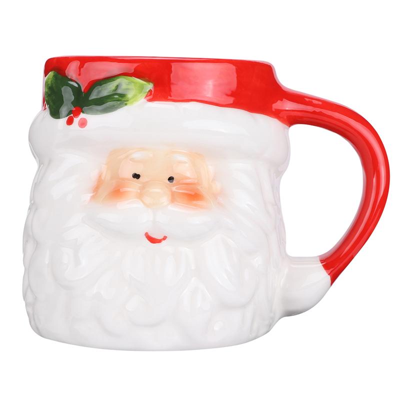 Santa Mug Ceramic Christmas Cup