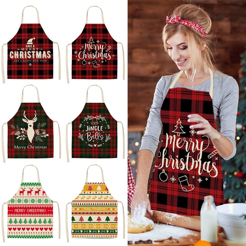 Christmas Apron For Adults Cooking Apron