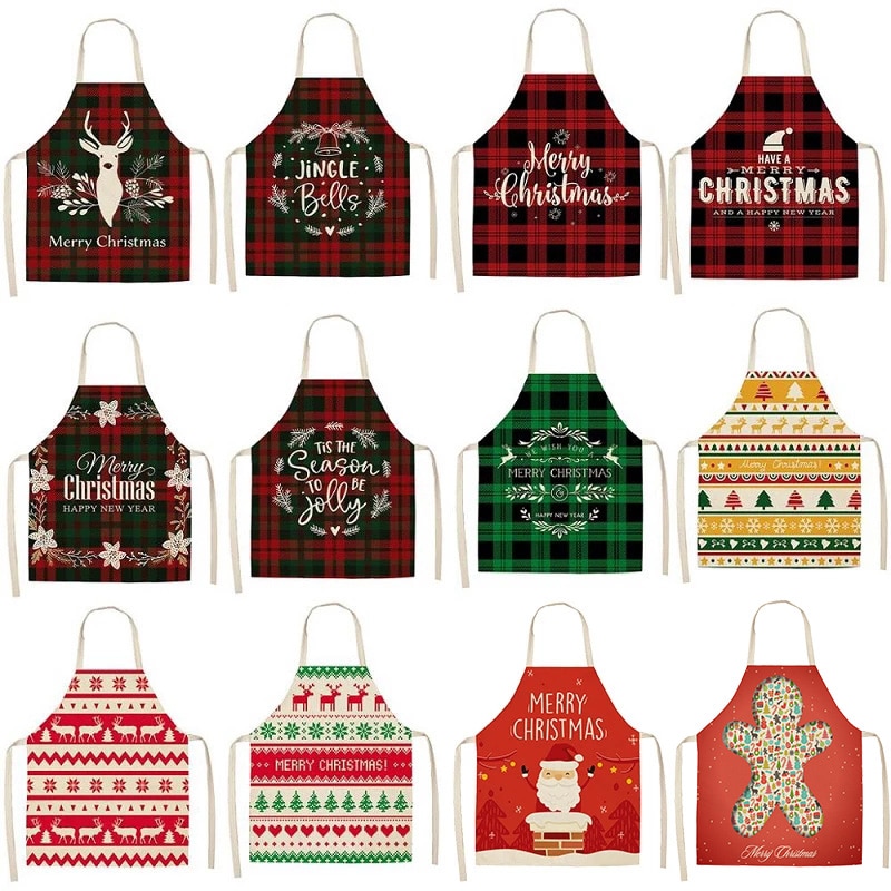 Christmas Apron For Adults Cooking Apron