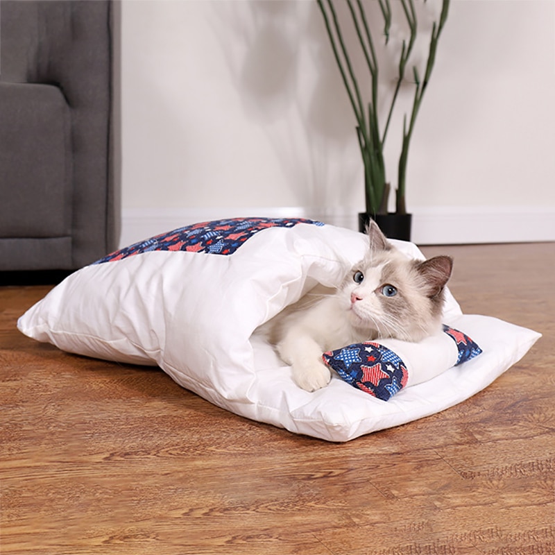 Cat Sleeping Bag Soft Cushion