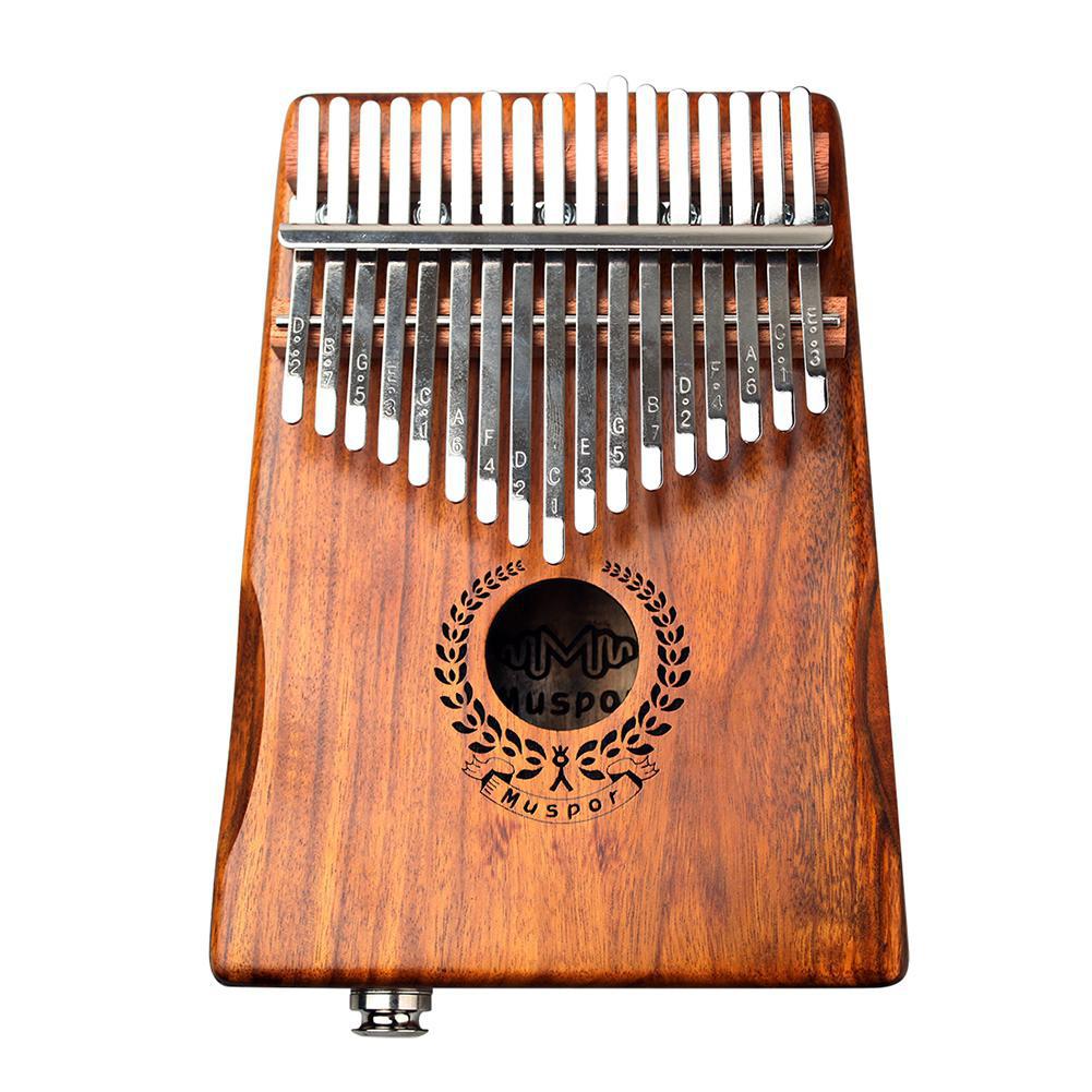 Electric Kalimba Wood Thumb Piano