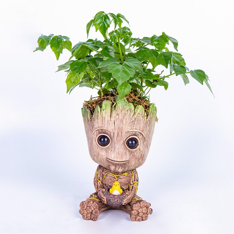 Baby Groot Planter Small Plant Holder