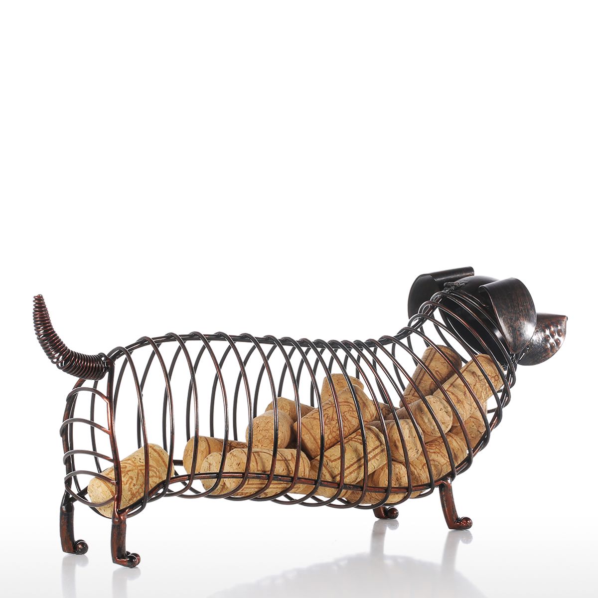 Wine Cork Holder Dog Design Home Decoration