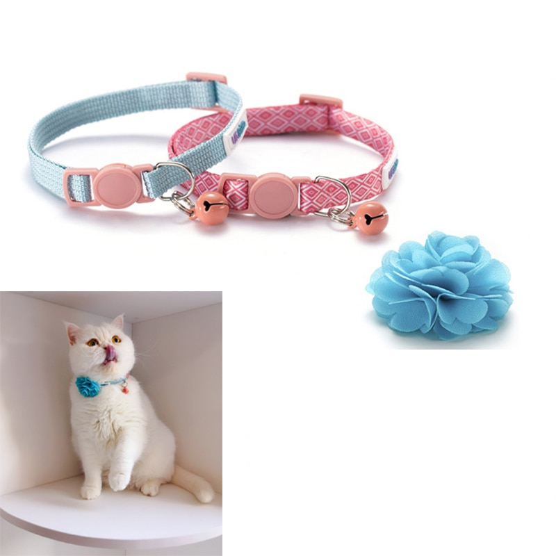 Cat Collars with Bell Cute Collars (2 Pcs)