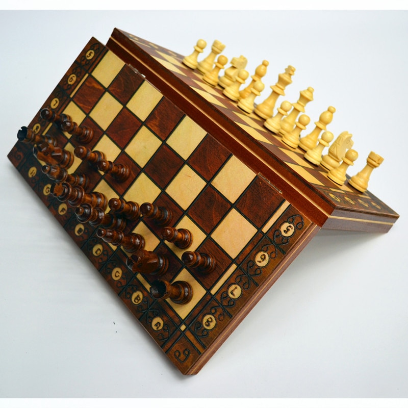 Magnetic Chess Board Foldable Game Set