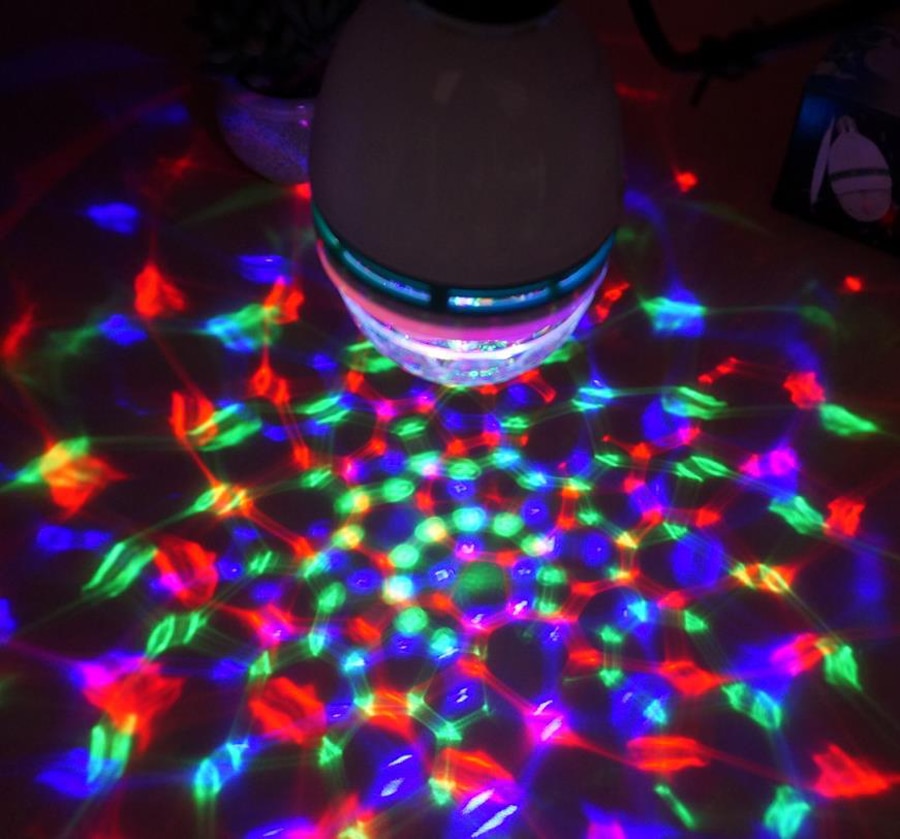 Disco Light Bulb LED RGB Lamp