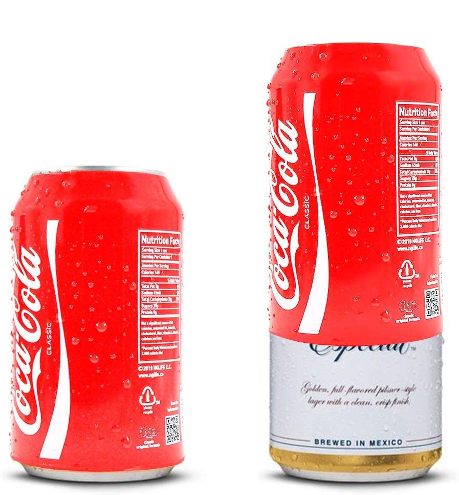 Coke Beer Can Cover Hide Beer