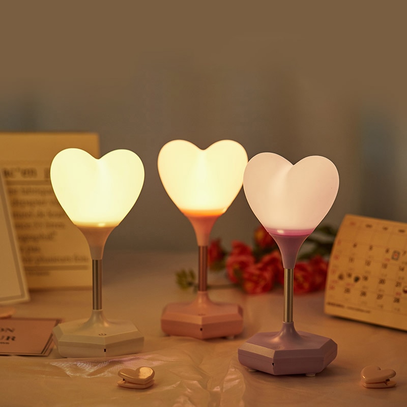 Night Lamp For Bedroom Heart Light