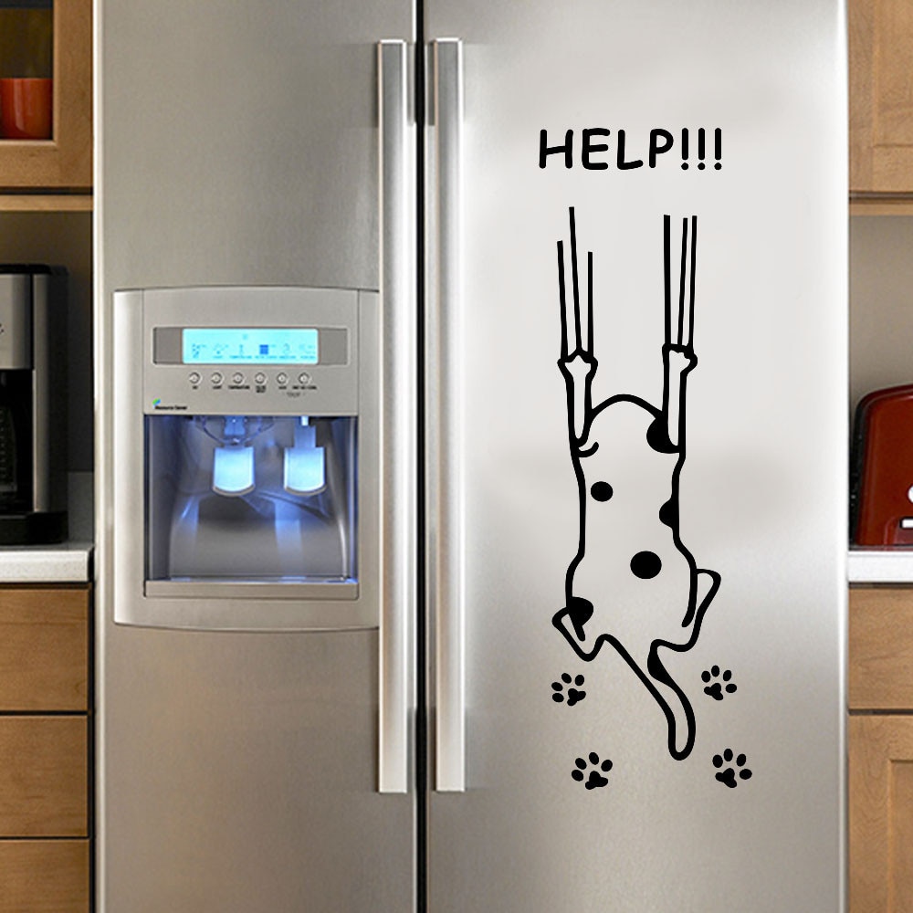 Refrigerator Sticker Self-Adhesive Decor