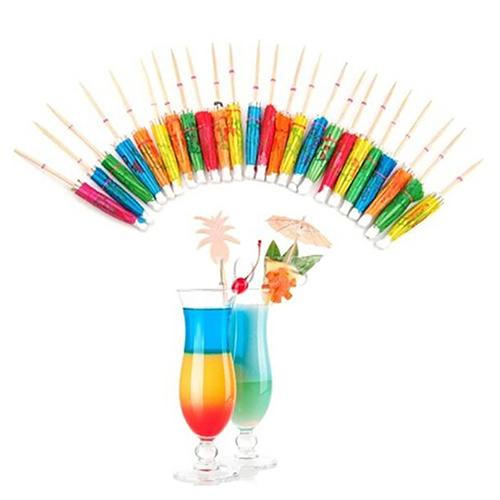 Cocktail Umbrellas Drink Decoration (50 PCS)