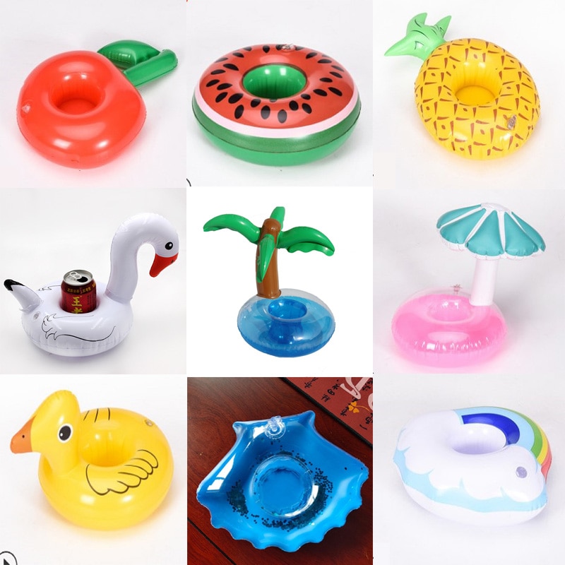 Inflatable Drink Holder Cute Pool Floatie