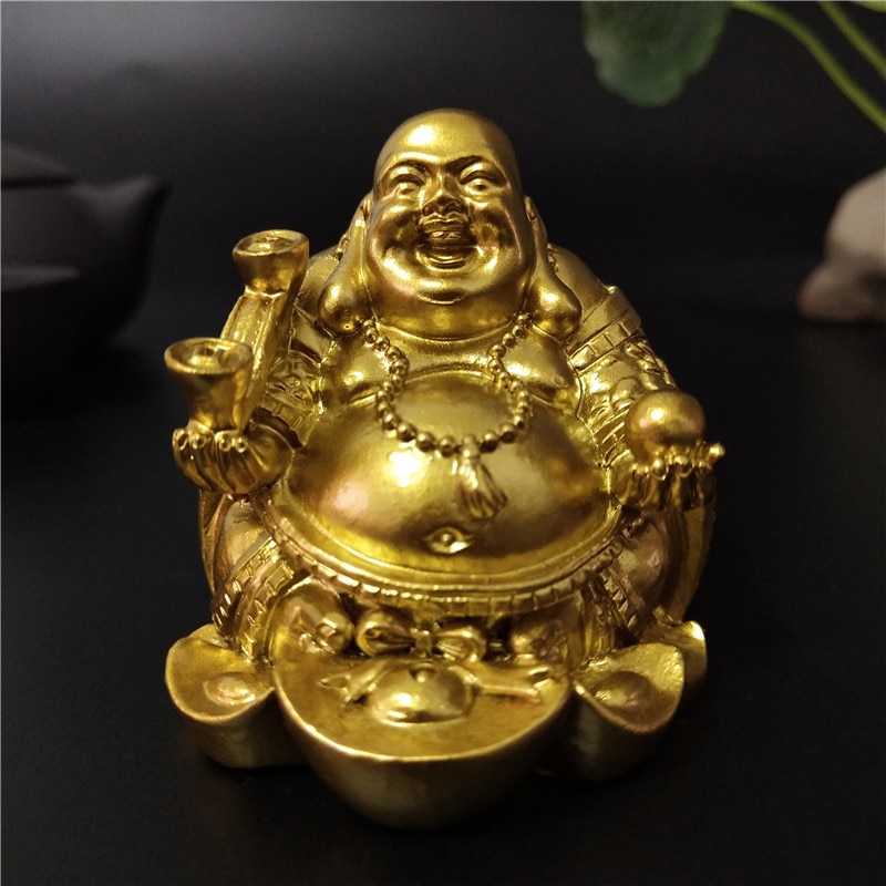 Laughing Buddha Statue Decorative Ornament