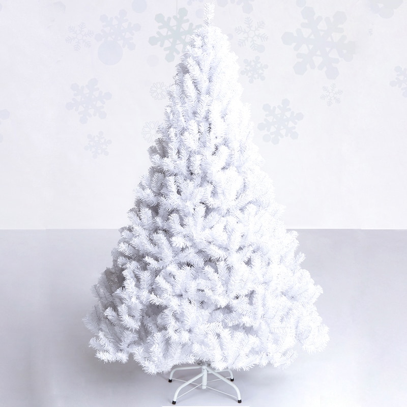 White Christmas Tree Holiday Decor