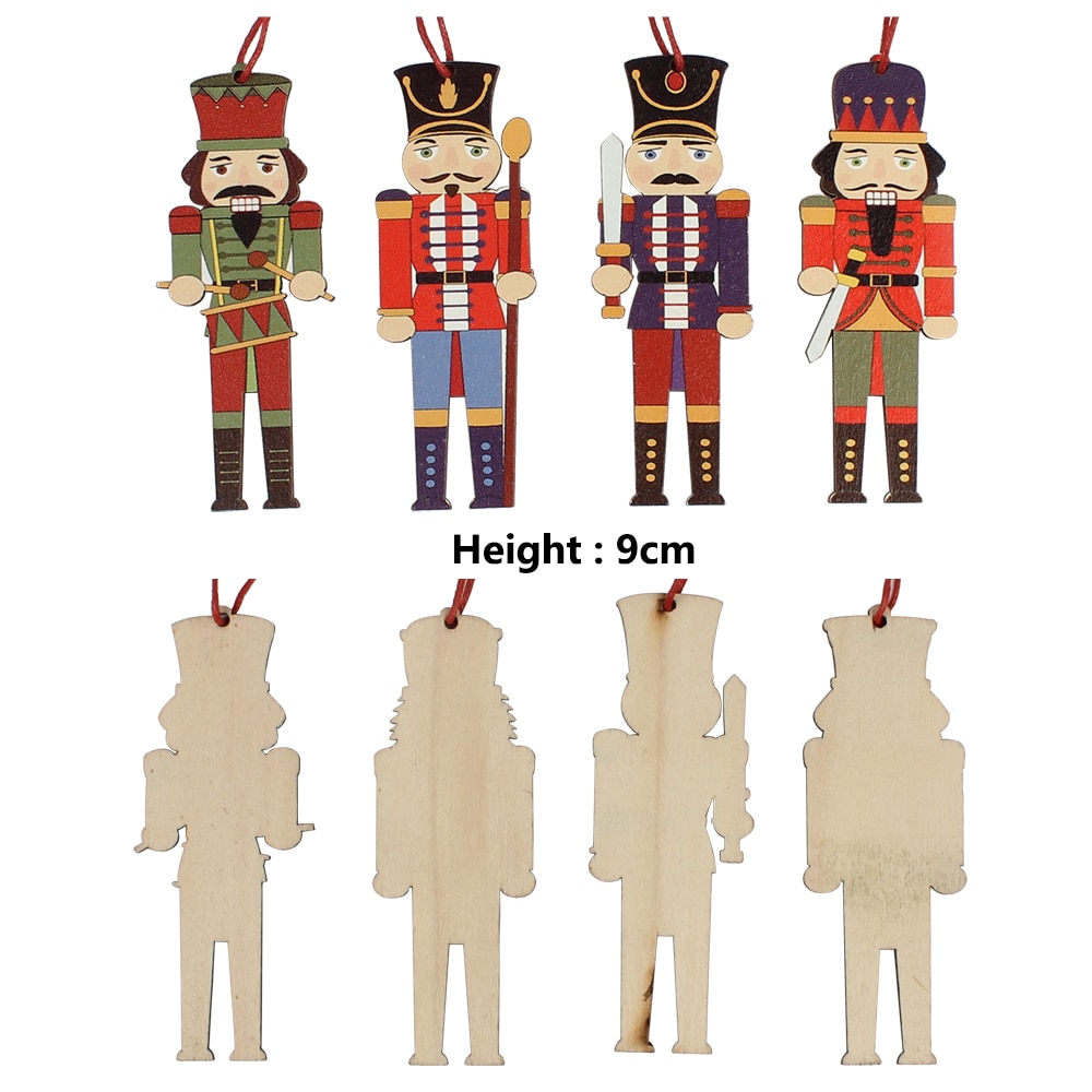 Nutcracker Ornaments Soldier Decoration (3Pcs)