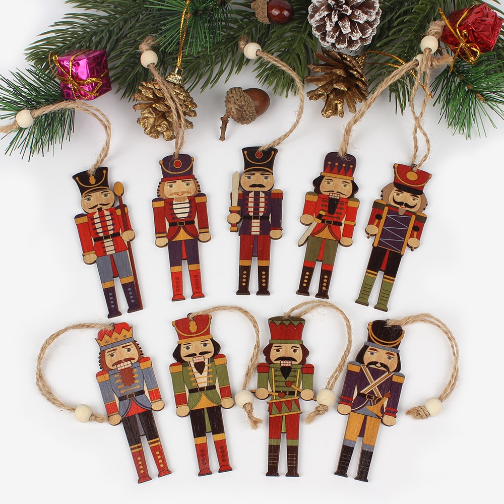 Nutcracker Ornaments Soldier Decoration (3Pcs)