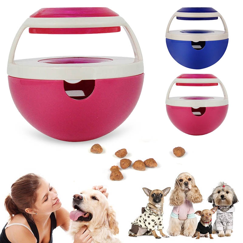 Dog Treat Dispenser Interactive Play Toy